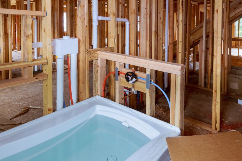 Indoor Bathtub Installation Process